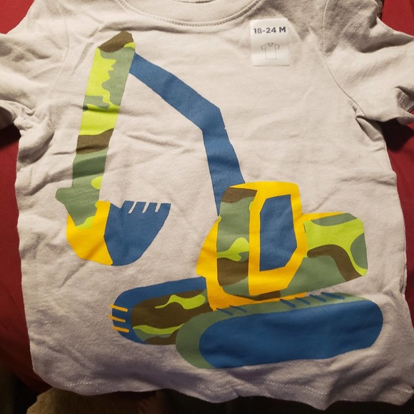 Old Navy Other - Nwt old navy 18-24 excavator camo boys shirt